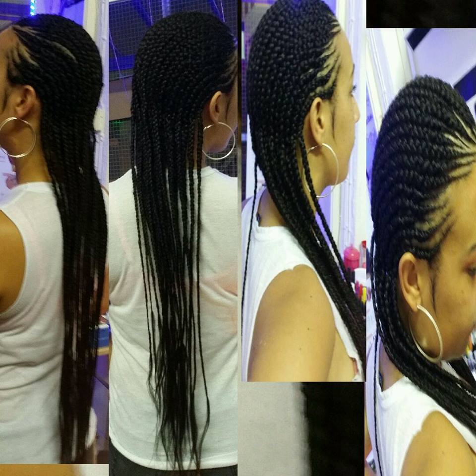 Ghana braidsCornrows